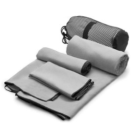 Yostyle Toallas Microfibra 3Pack, Toallas de Baño Microfibra, Toalla Natacion Secado Rápido Ligera y Suave con Bolsa Portátil, Toalla Deportiva para  