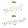 Pronala Magnetic Slippers Rack, Wall Mounted, Super Strong Magnets, Load