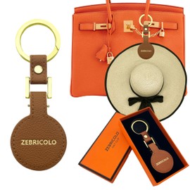 zebricolo hat clip for travel【360-degree swing, no hat will fall out】 hat clip, hands-free【Suitable for any type of hat】 hat clip, must-have items for travel, Gift box packaging, dark brown