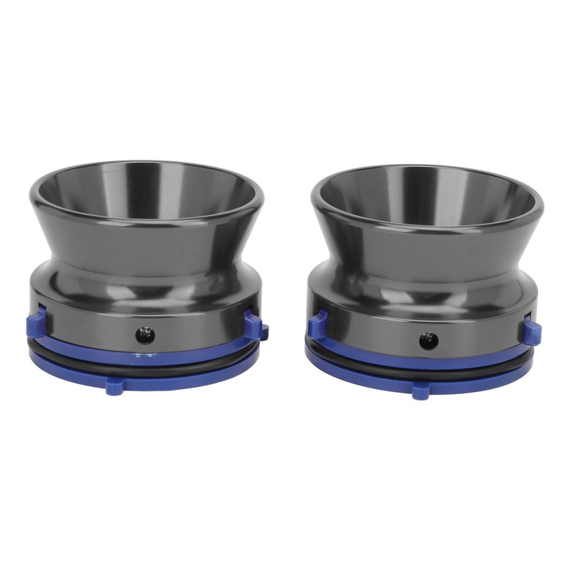 1 Pair NAB Hub Adapters Polished Aluminum Alloy Universal Loading