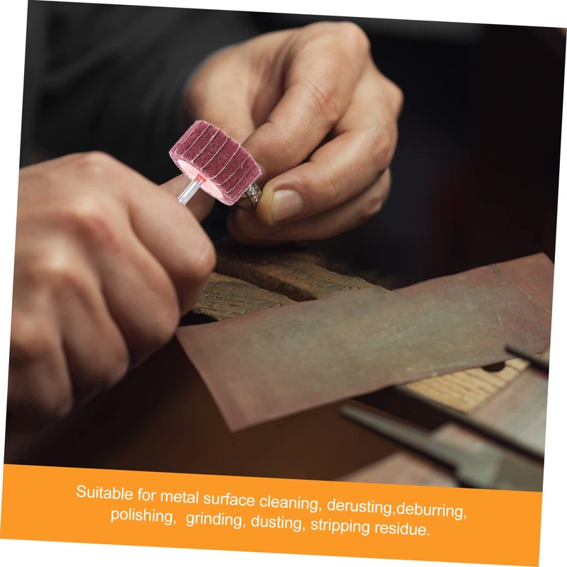 Mobestech Rust Burr Removal Electric Grinding Head Kit 10pcs Iron