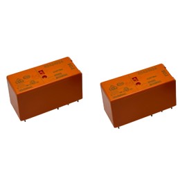 2PCS RT424024 24VDC DPDT 8A 8-Pin Power PCB Relay