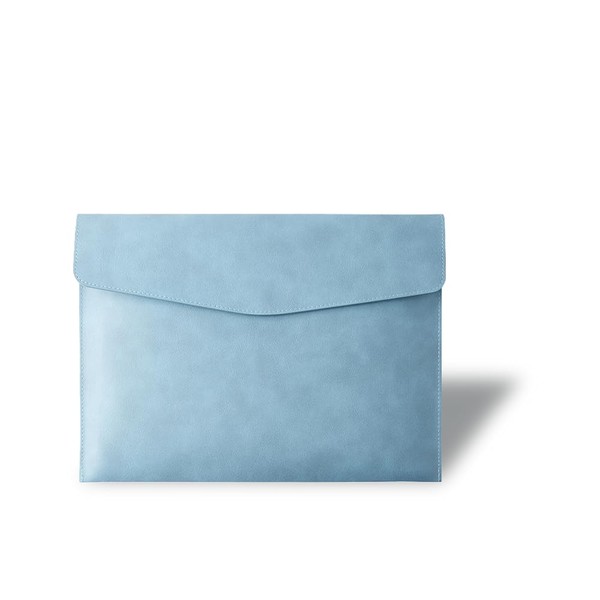 PROMOTEUP A4 A5 PU Leather Document Holder with Metal Button,