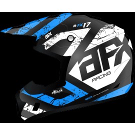 AFX FX-17 Attack Helmet 2XL Matte Blue/Black 0110-7165