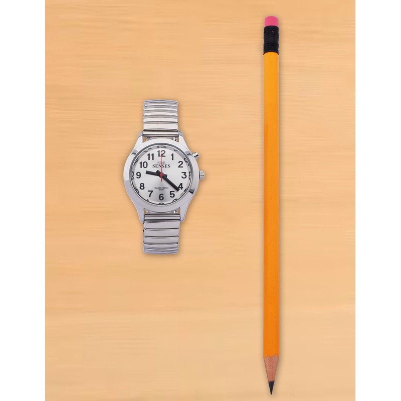 English Talking Women's Watch with Loud Alarm Clock for Visually
