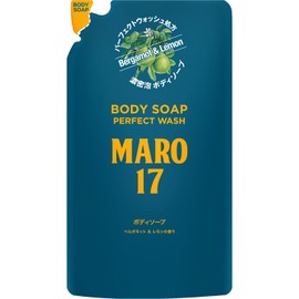 MARO17 Perfect Body Soap, Bergamot & Lemon Scent, Refill, 13.5 fl oz (400 ml)