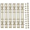 PATIKIL A6 6-Hole Ring Binder Mechanisms, Set of 6 Ring