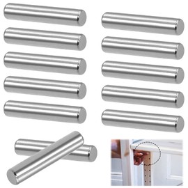 Cylinder Pins, Pack of 25, Floor Support 6 x 40 mm, Shelf Support 304 Stainless Steel for Shelves