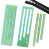 URROMA 2Pcs Acrylic Zipper Making Templates Tools Zip Pocket Template