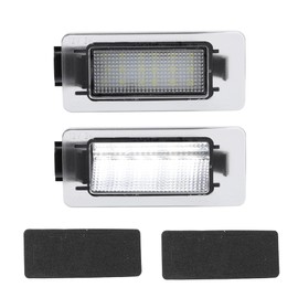 Motoforti LED License Plate Lights, Rear Tag Light Kit Assembly, for Nissan Altima 2019-2022, ABS, 26510-8990E, White Light, 2 Pcs
