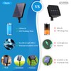 ANJAYLIA Solar Outdoor Rope Lights, 66FT 200 LED Solar Powered
