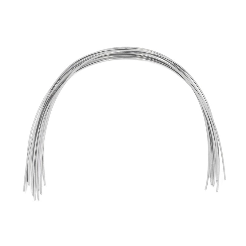 50pcs Stainless Steel Orthodontic Arch Wire Flexible Dental Orthodontic Rectangular
