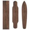 Kigai Brown Wood Texture Skateboard Grip Tape Deck Sandpaper for