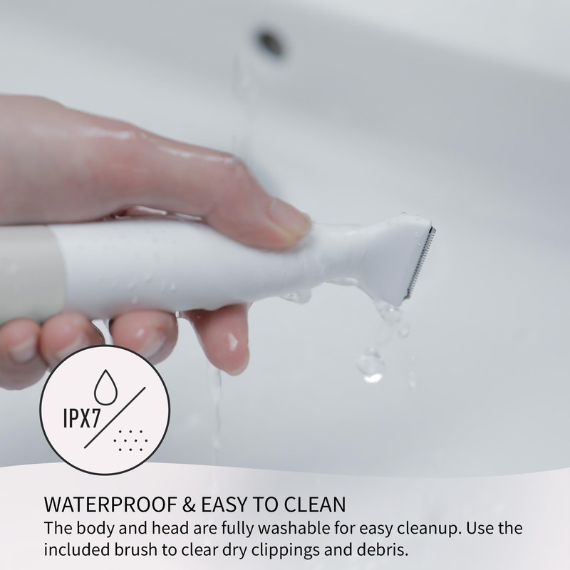 Panasonic Bikini Trimmer and Shaver for Women with 4 Attachments