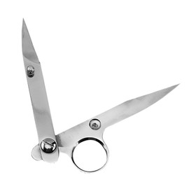 4.7 Inch Thread Snips, Small Yarn Snips Sewing Scissors with Protective Plastic Sleeve for Fishing, Clothes Embroidery, Fabric, DIY