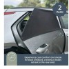 DreamBaby Fitover Car Window Sun Shades for Baby Stretchable Window
