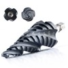 toolant Four Spiral Flute Cobalt Step Drill Bit(Pro), 3/16" -