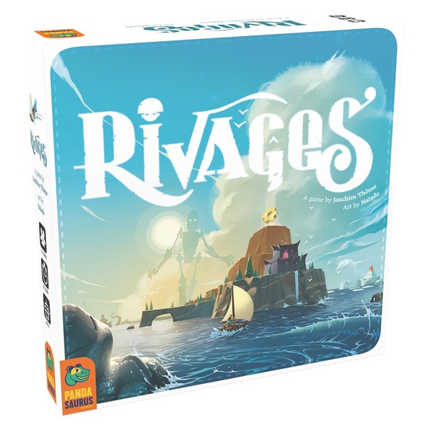 Pandasaurus Games Rivages Card Board Game Pandasaurus Family Myr Archipelago