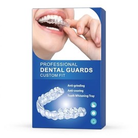 SUPERVIDA NUTRITION 4 protectores bucales para dormir. 4 protectores dentales en 2 tamaños 1 estuche incluido Para evitar rechinar los dientes y...   