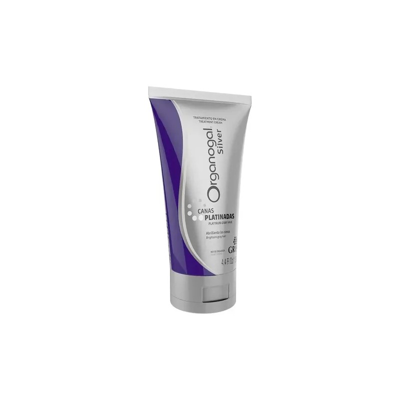Organogal Grisi Tratamiento Silver Canas Platinadas 130 Ml