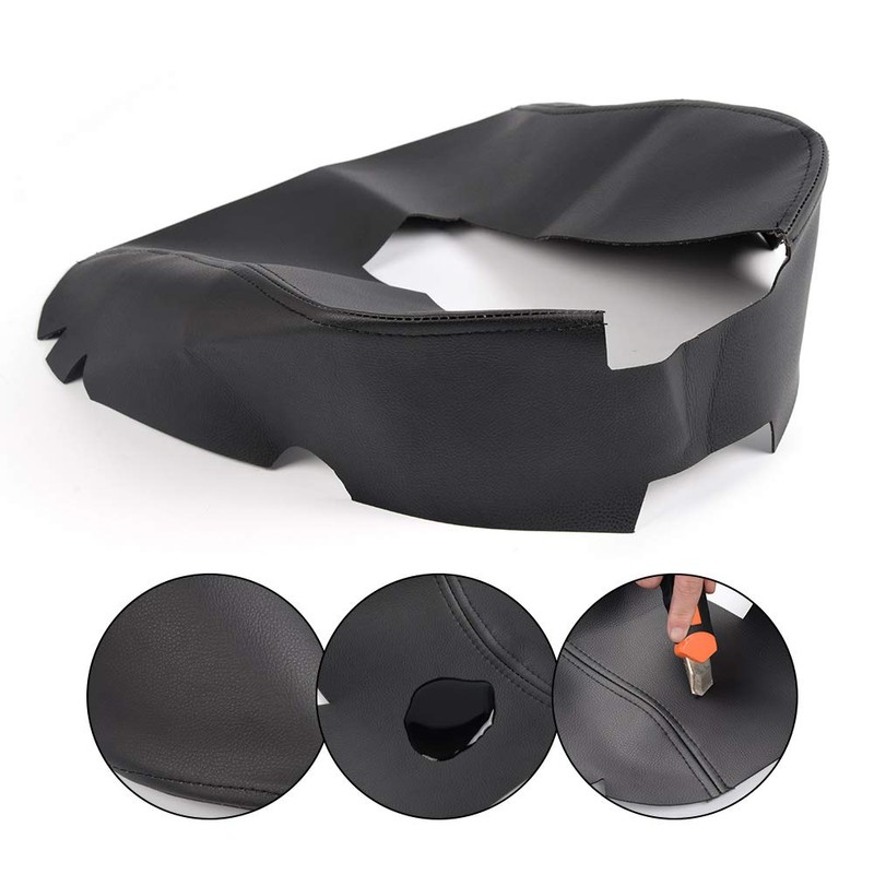 GRAND ORANGE Armrest Center Console Leather Synthetic Compatible with Chevy