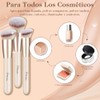 Start Makers 3pcs Brochas Maquillaje Corrector Rubor Base Contorno Suaves