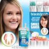 SMILE SAVER 360° * BRACES BRUSH * 3-Sided Toothbrush *