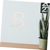 Operitacx Wooden Alphabet Letters Set Large Unfinished Letters for Wall