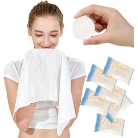Premium Travel washcloth, Thicker Larger Compressed Towels (11.8"X 10.6"), Portable - Color: 23.6" X 11.8"