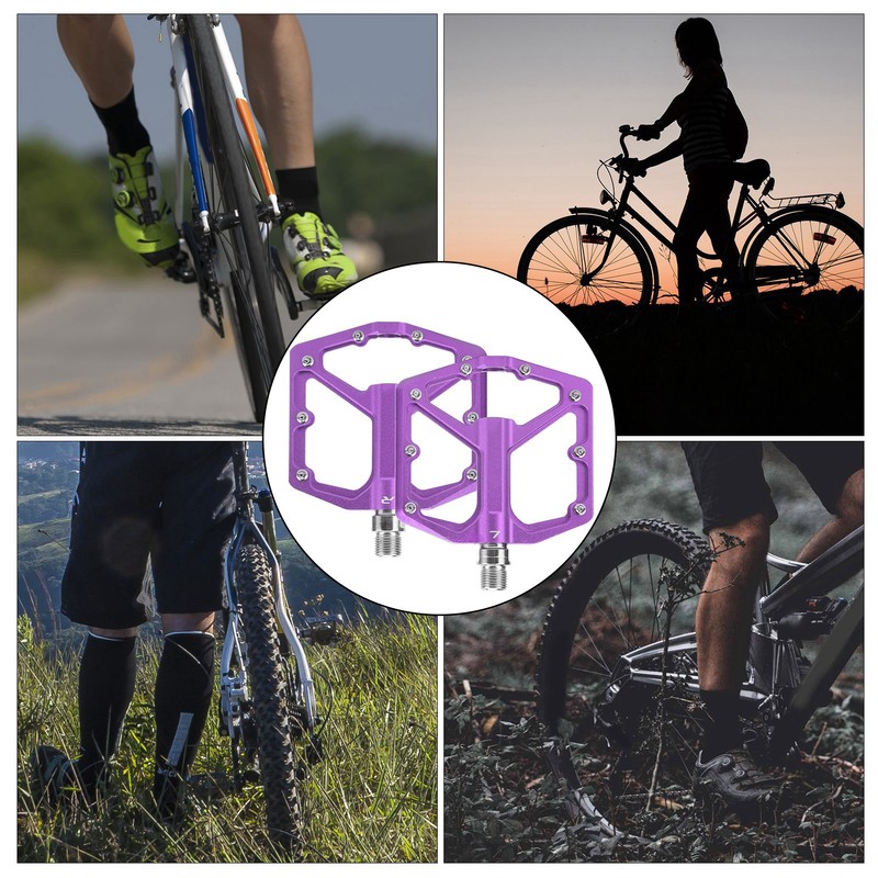 1 Pair ZTTO Mountain Bike Pedals Aluminium Alloy NonSlip Bicycle