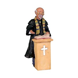 African American Preacher Figurine
