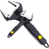Sharp-tec 8 inch Adjustable Spanner, 36mm Wide Jaw Opening Adjustable