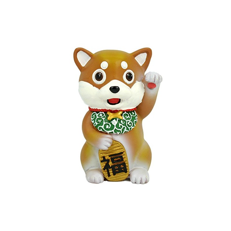 SUMMIT COLLECTION Lucky Japanese Doggy with Coin Maneki Shiba Inu