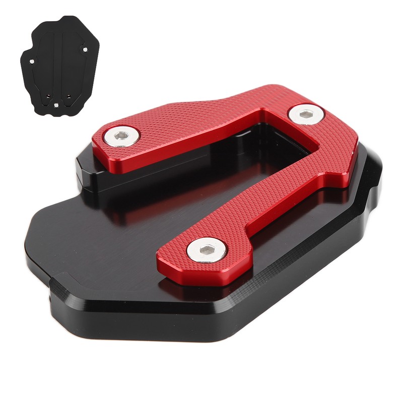 Motorcycle Kickstand Extension Stand Support Plate Aluminium Alloy Replacement for