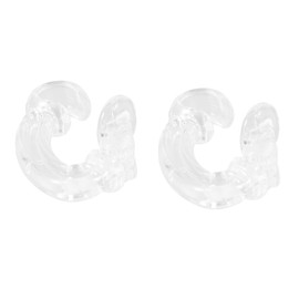 OHPHCALL 4pcs Slip Earbud Clips for Wireless Earphone Holders Secure Ear Hooks to Prevent Loss During Running and Cycling Activities