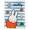 Miffy Towel Blanket, Nap Blanket, Kids, 33.5 x 45.3 inches