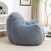 KEIKI 41" Oversized Bean Bag Chair with Removable Cover &