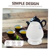 BIUDECO Matcha Brush Whisk Holder Ceramic Japanese Tea Bowl Accessory