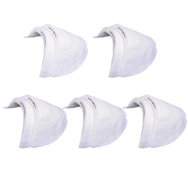 SZMUHLNY 5 Pairs Cotton Shoulder Pads for Women Clothing Sewing Set in Shoulder Enhancer for Men Blazer Suit Coat Jacket Dress Clothes Sewing Accessories