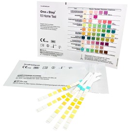 5 x Urinalysis Multisticks Strips -10 Parameter Professional/GP Urine Tests - pH/Glucose/Ketone/Liver & Kidney Infection