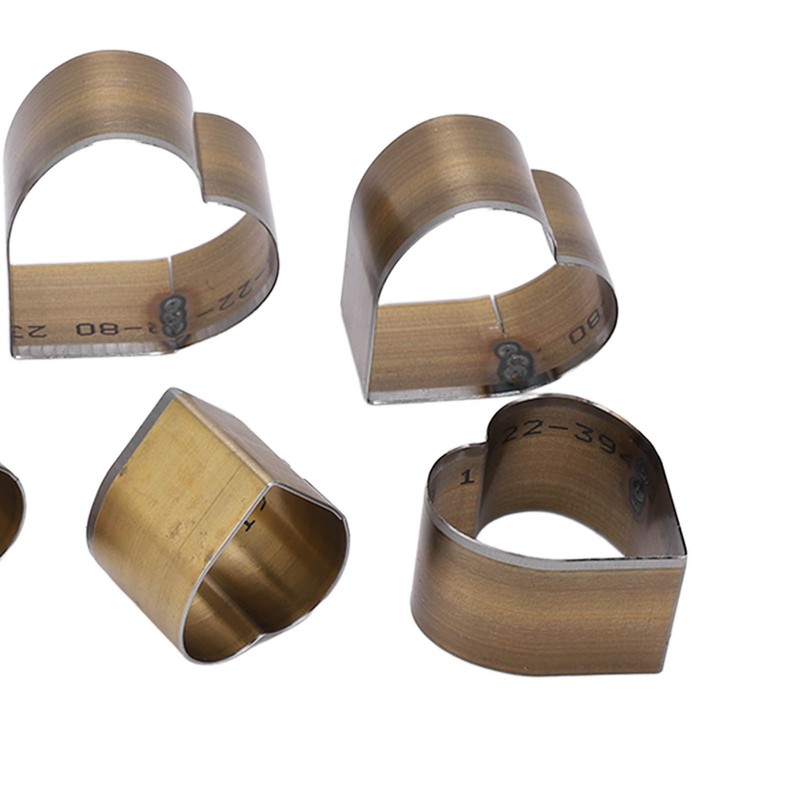 7Pcs Leather Cutting Die High Carbon Steel Heart Shape Simple