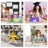 GraduationMall Acrylic Dry Erase Board with Light 11.8 X 7.9