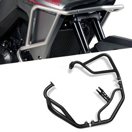 For XL750 TRANSALP XL 750 xl750 xl 750 2023 2024 Motorcycle Accessories Crash Bar Frame Protector Engine Protector (black,Kamisakusho)