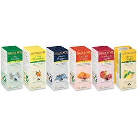 Bigelow Assorted Tea Packs, Six Flavors, 28/box, 168/carton