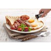 Lonffery Salt and Pepper Shakers Set, Stainless Steel Salt Containers