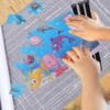 Jigsaw Puzzle Mat Roll Pieces Saver Large Puzzles Board,Large Felt