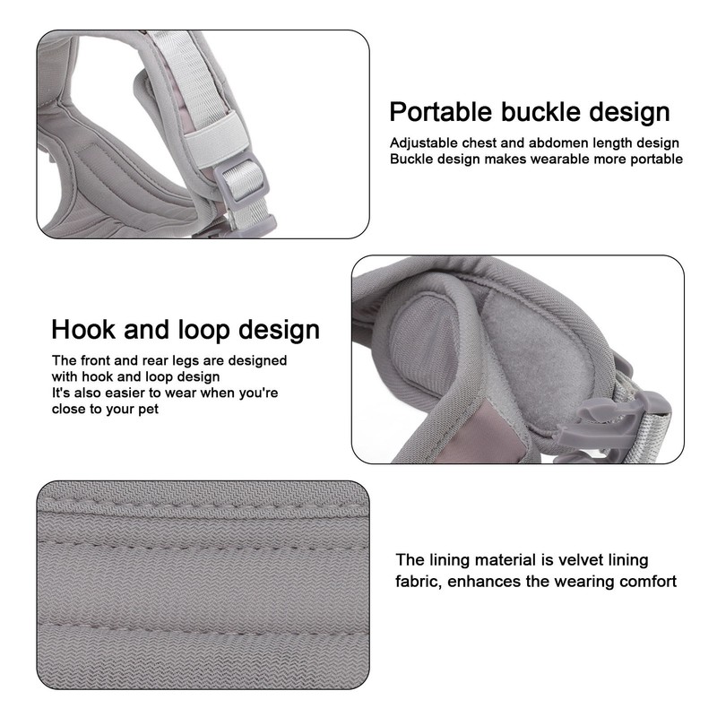 Dog Lift Harness Split Auxiliary Portable Buckle Design Adjustable Dog