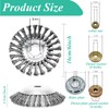 6 Inch Heavy Duty Steel Wire Trimmer Blade, Unbreakable Wire