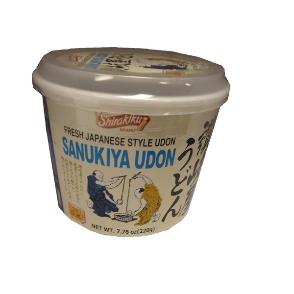 Shirakiku Udon Cup Nama Sanukiya, 7.76-Ounce Units (Pack of 12)
