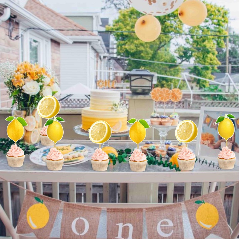 Seyal® Lemon Cupcake Topper